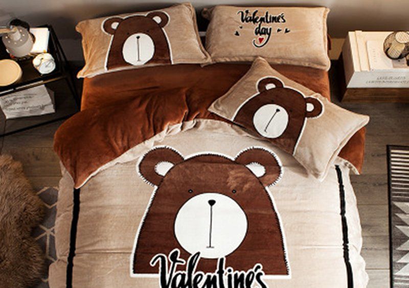 Постельное белье Valentines day евро размер 200х230 Постельное белье Valentines day евро размер 200х230
