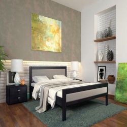 Двуспальная кровать Рондо бук 180х190