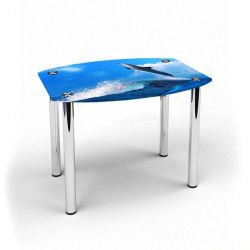Журнальный стол бочка Dolphin 70х53