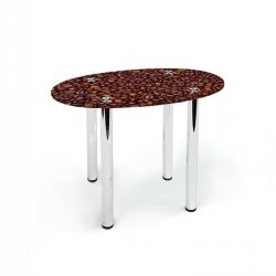 Овальный журнальный стол Coffee aroma 70х46