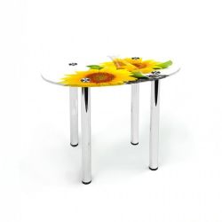 Овальный журнальный стол Sunflower 100х67