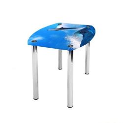 Журнальный стол бочка Dolphin 70х53