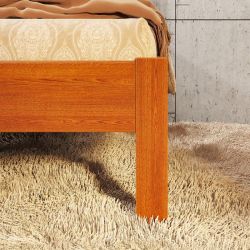 Двуспальная кровать Альпина 160х200 из сосны