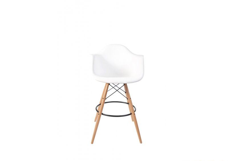 Стул барный Twist White