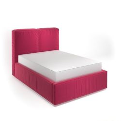 Кровать Cubic 140х200 012 красный