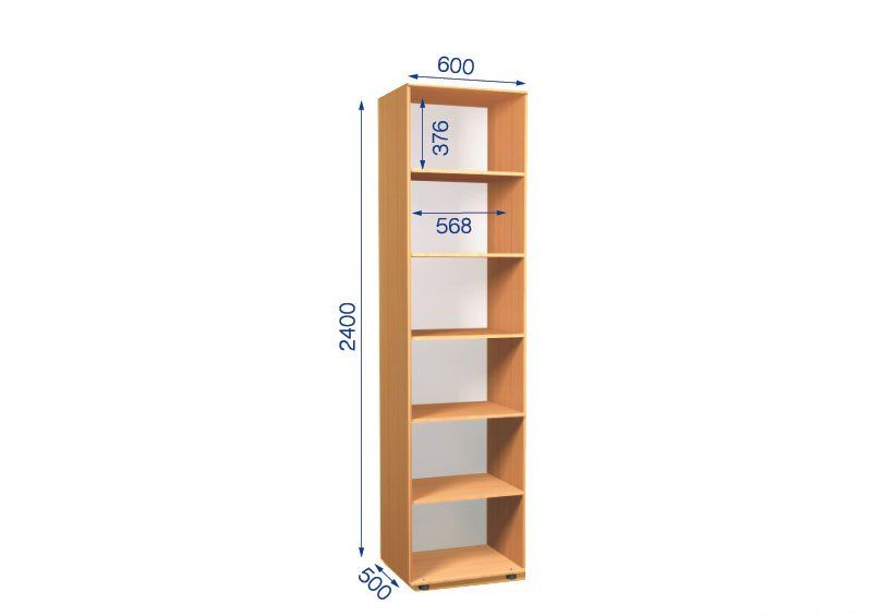 Пенал Стандарт ПН-8 60х50х240