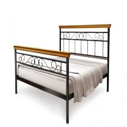 Полуторная кровать Эсмеральда Wood 120х190