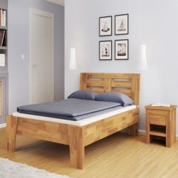 Двуспальная кровать b 112 180х200 из массива бука