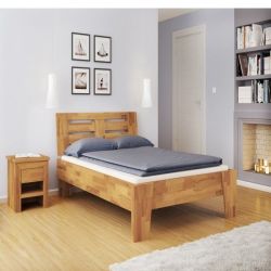 Двуспальная кровать b 112 180х200 из массива бука