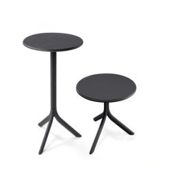 Комплект столов Step+Step mini Antracite (столешница+2 базы)