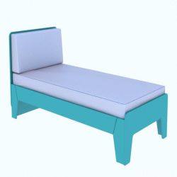 Кровать Диско К 7-6 90х200