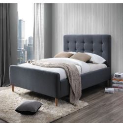 Двуспальная кровать Pinko 160x200 Серый