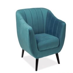 Кресло ELITE 1 Velvet Bluvel 85 Бирюзовый