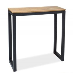 Стол Umberto K 120x85 Дуб/черный
