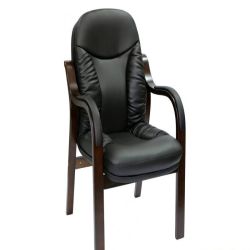 Конференц кресло CA1316C черное-орех