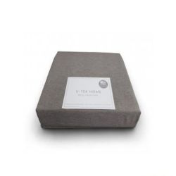 Простынь Cotton Cacao 80х190 натяжная