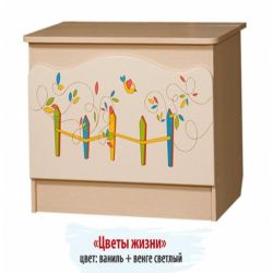 Ящик для игрушек Цветы жизни