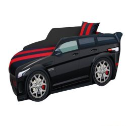 Кровать-машинка Range Rover серии PREMIUM 80x180 красная