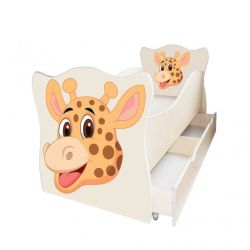 Детская кровать Animal 14 Жираф 80х170 с ящиком