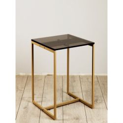 Комплект столов журнальных Куб 400 и Куб 450 Loft Cub bronze8/beige