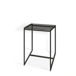 Комплект столов журнальных Куб 400 и Куб 450 Loft Cub Gray8/black