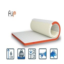 Матрас тонкий Flip Orange 70х190