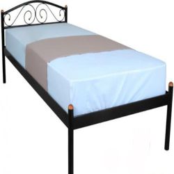 Кровать ALBA 90х200 black