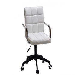 Кресло AUGUSTO-ARM BK-Modern Office экокожа белый 