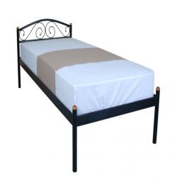 Кровать ALBA 90х200 black