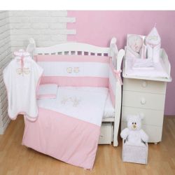Постельное белье для новорожденного Veres Fairy Tale pink 6 единиц