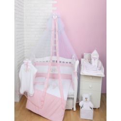 Постельное белье для новорожденного Veres Fairy Tale pink 7 единиц