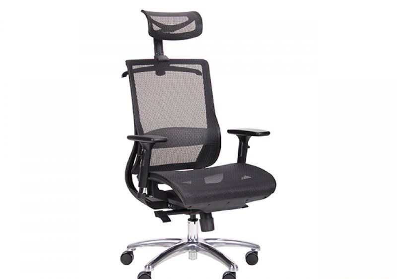Кресло Coder Black Alum Black
