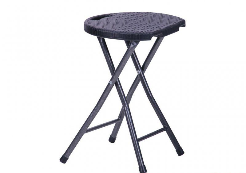 Табурет складной Сеат YC-035 пластик Rattan Black