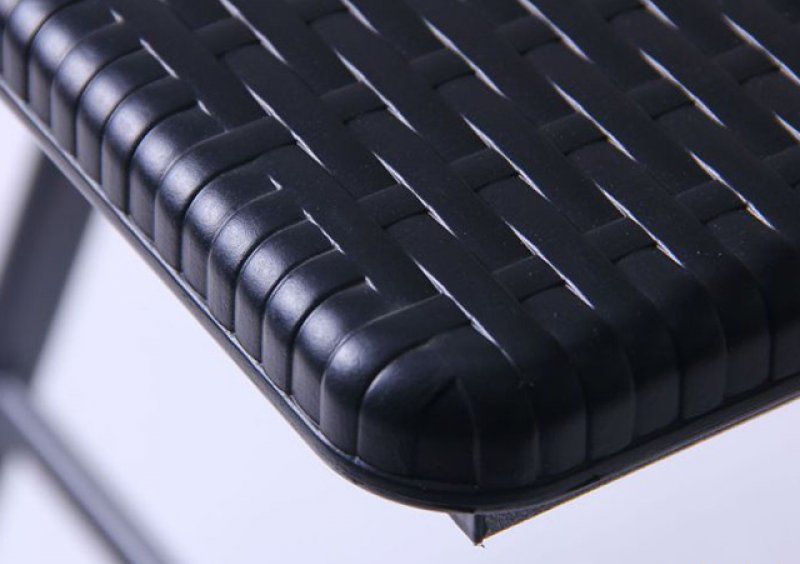 Стул складной Морган YC-042 пластик Rattan Black
