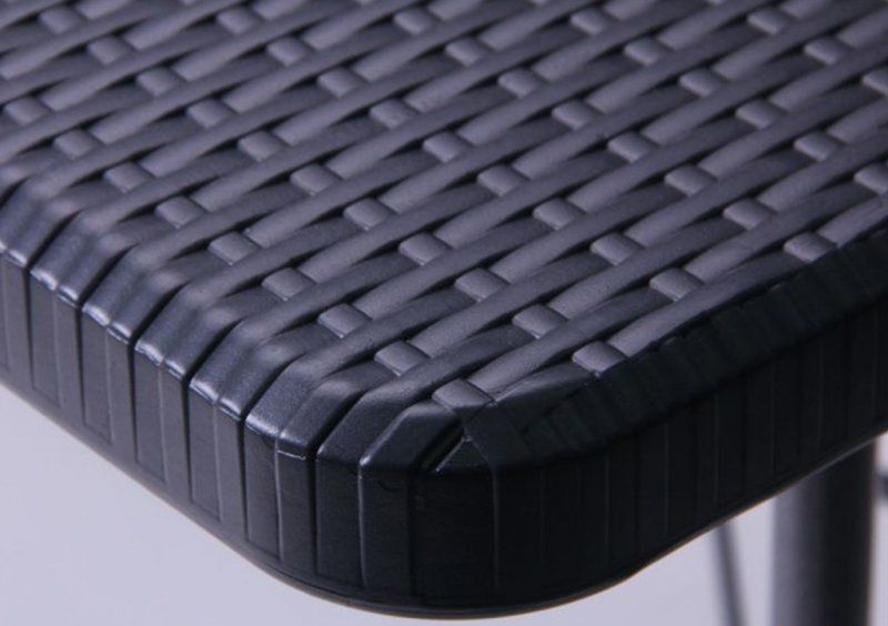Стол складной Форд RZK-180 180х90х75х74 пластик Rattan Black