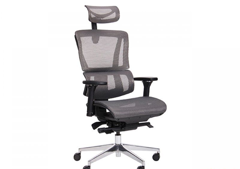 Кресло Agile Black Alum Grey