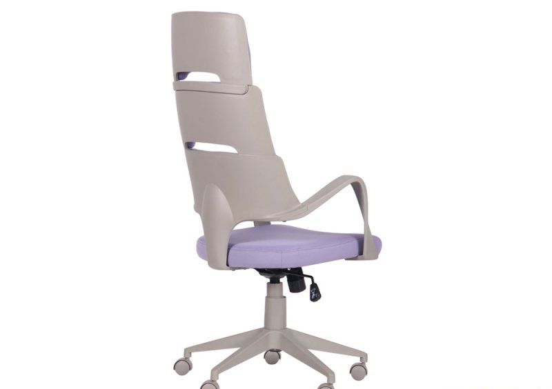Кресло Spiral Grey сиреневый