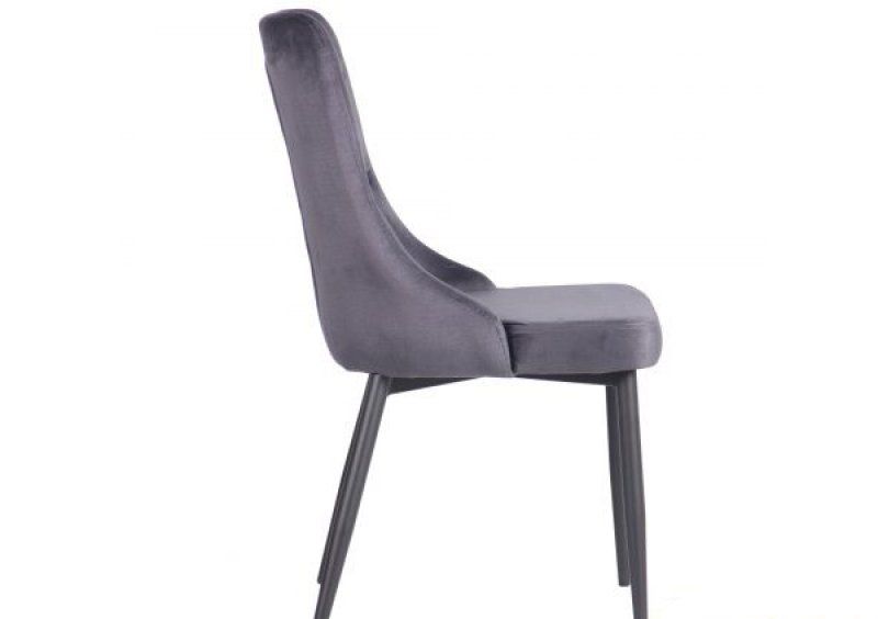 Стул обеденный Susan black/monsoon gray