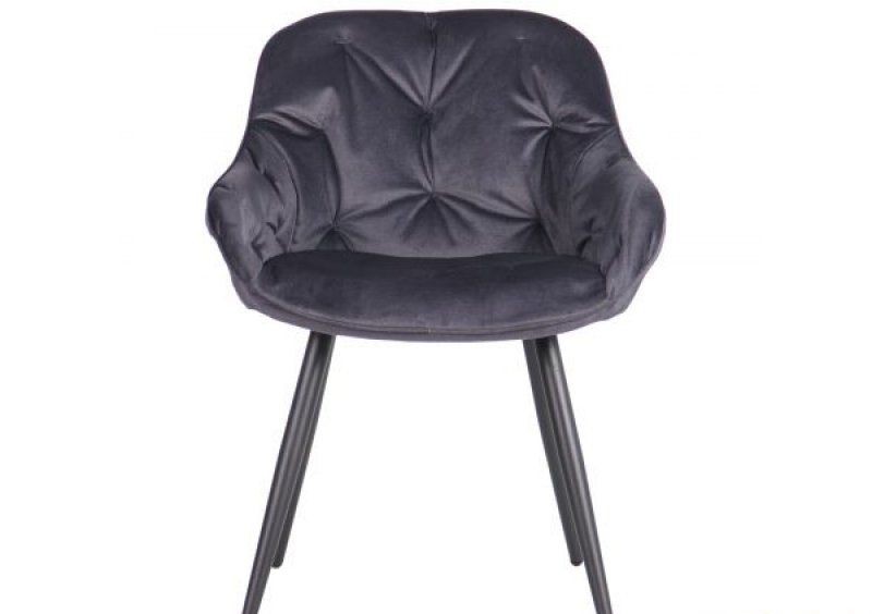 Кресло Gabriel black/monsoon gray