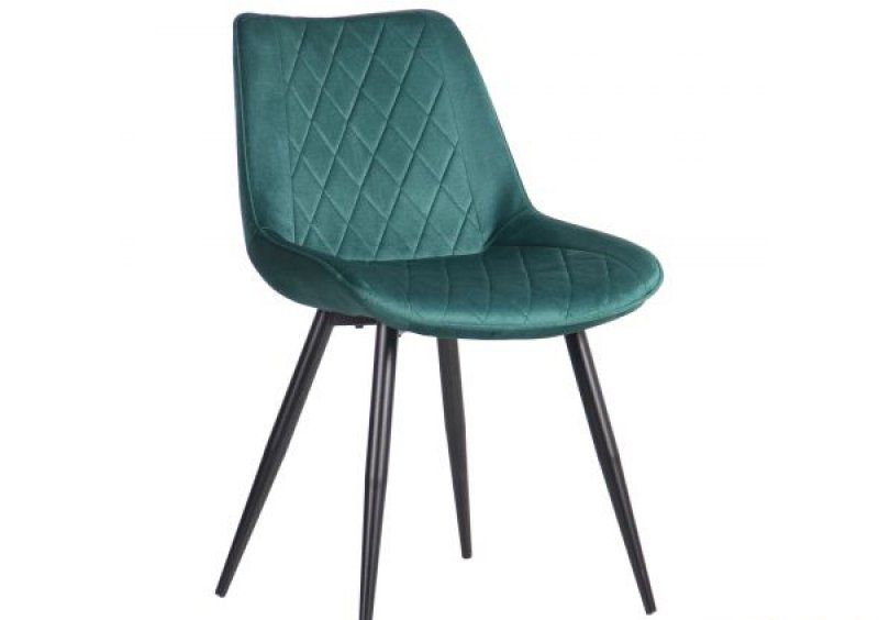 Стул обеденный Betty black/amazon green