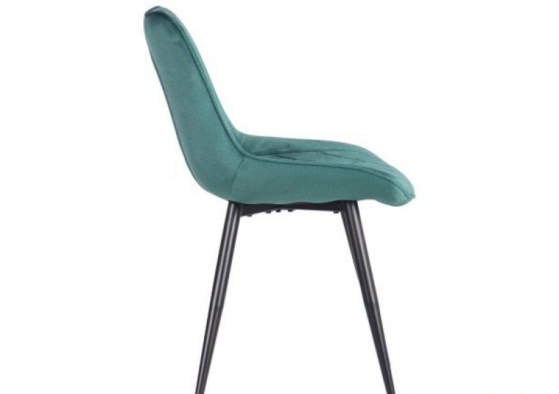 Стул обеденный Betty black/amazon green