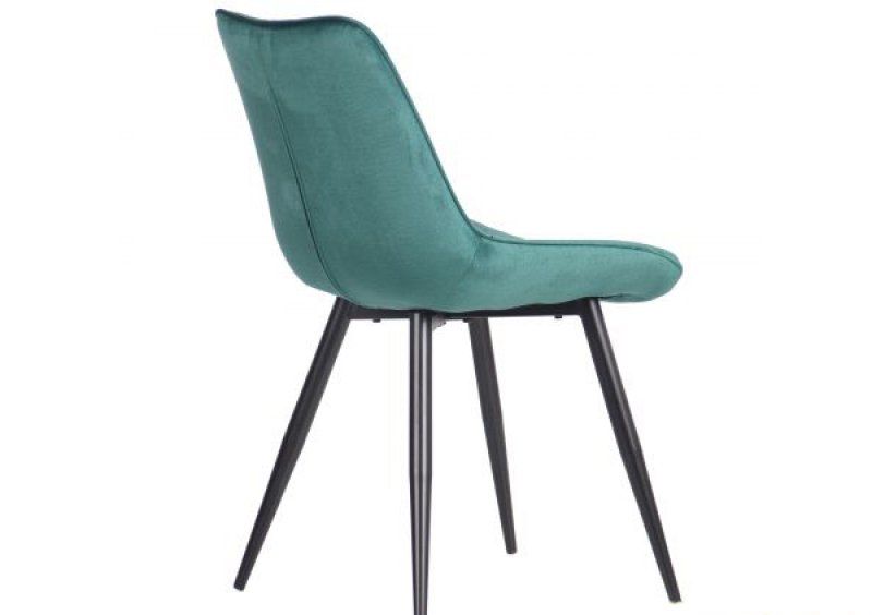 Стул обеденный Betty black/amazon green