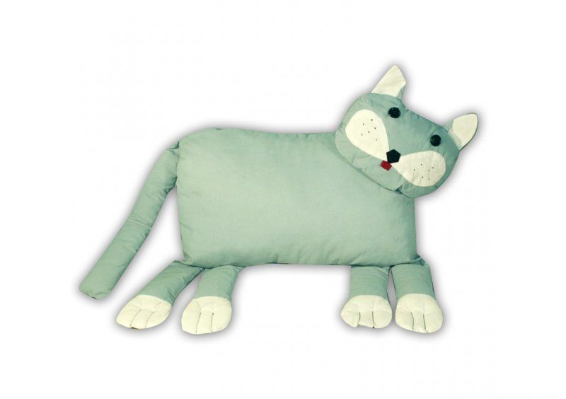 Игрушка-подушка Кот голубой