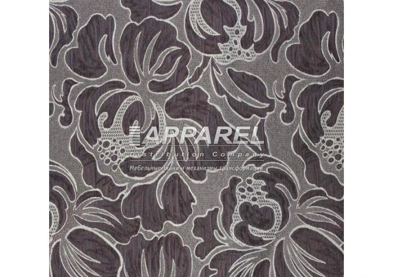 Жаккард Chicago flowers dark brown