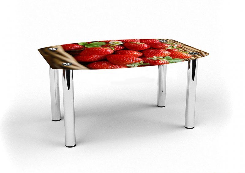 Журнальный стол бочка Strawberry 70х53