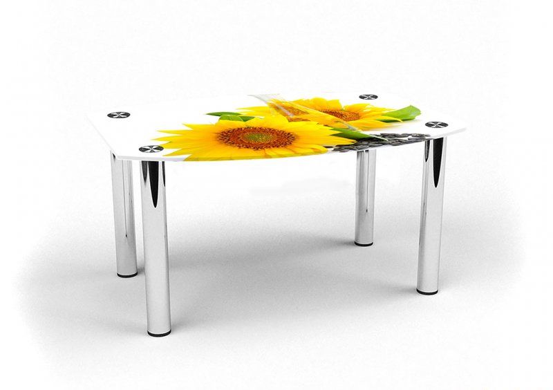 Журнальный стол бочка Sunflower 70х53