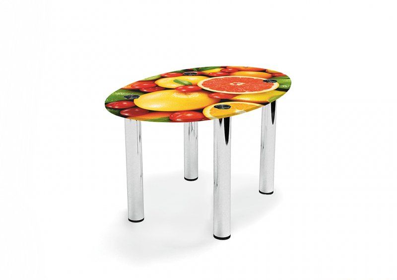 Овальный журнальный стол Fruit 70х46