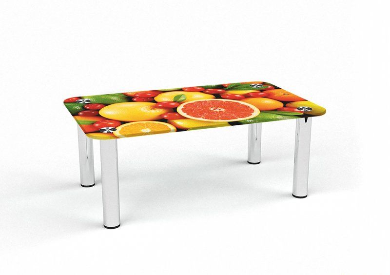 Прямоугольный журнальный стол Fruit 70х43
