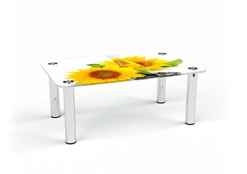 Прямоугольный журнальный стол Sunflower 70х43
