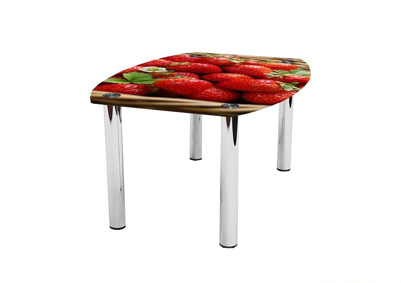 Журнальный стол бочка Strawberry 70х53
